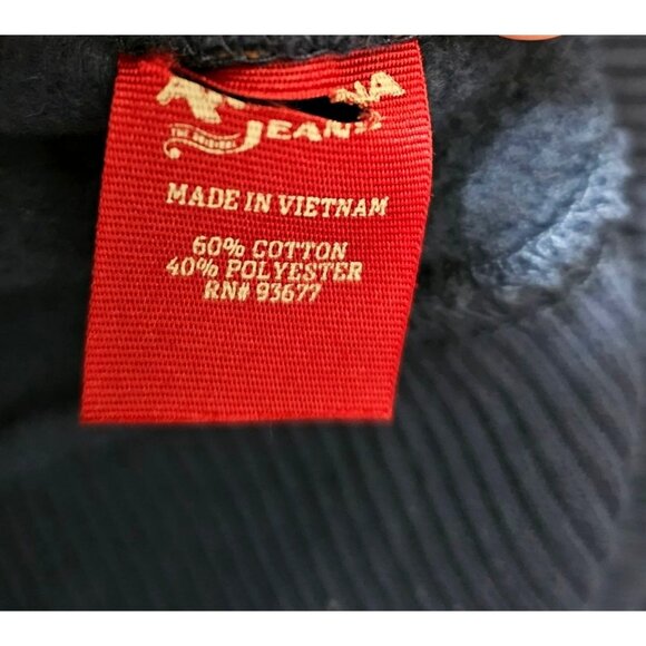 Men's Arizona Jean Co. Blue Shawl Collar Cardigan With Tribal Pattern Button Fro - Picture 5 of 8